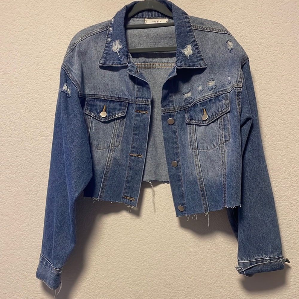 Women's Elodie Cropped Denim Jacket